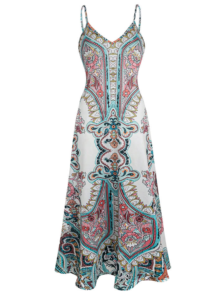 Marigold | Boho Floral Dress