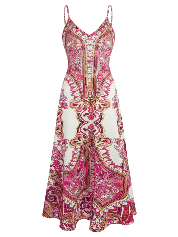 Marigold | Boho Floral Dress