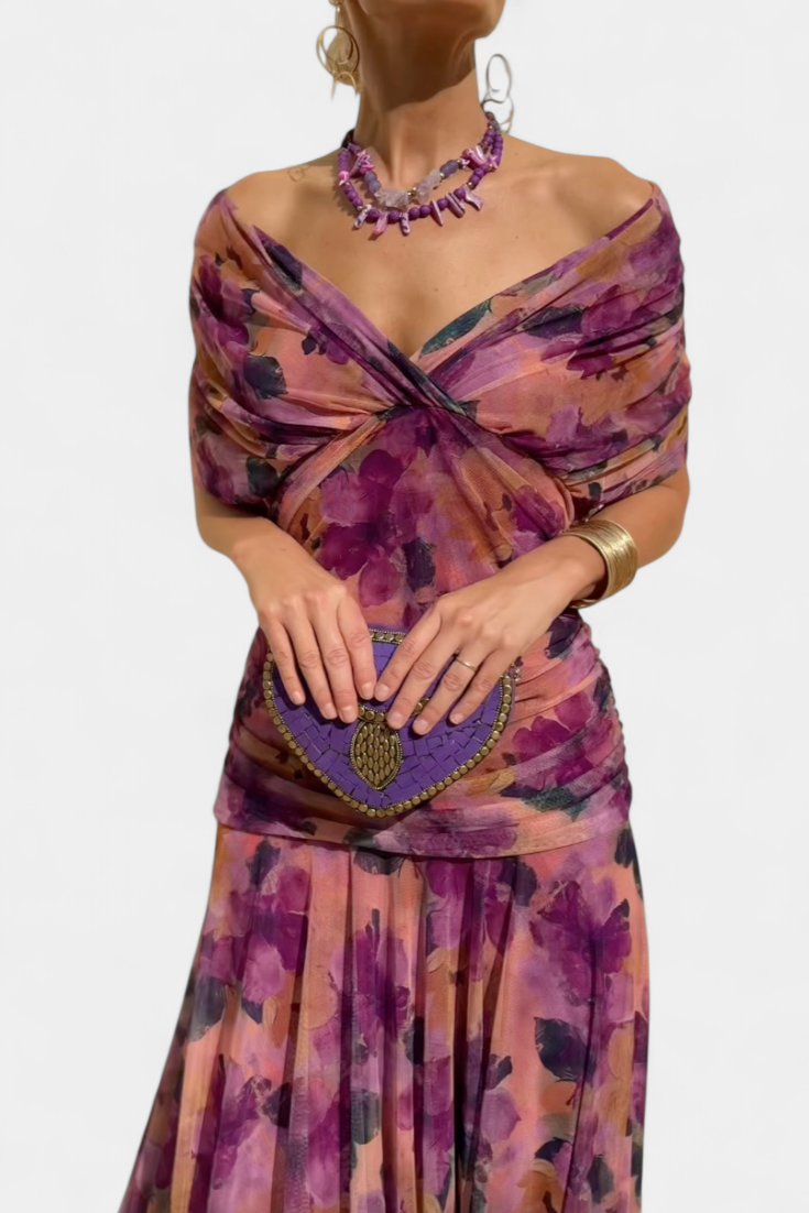 Elena | Maxi Floral Dress
