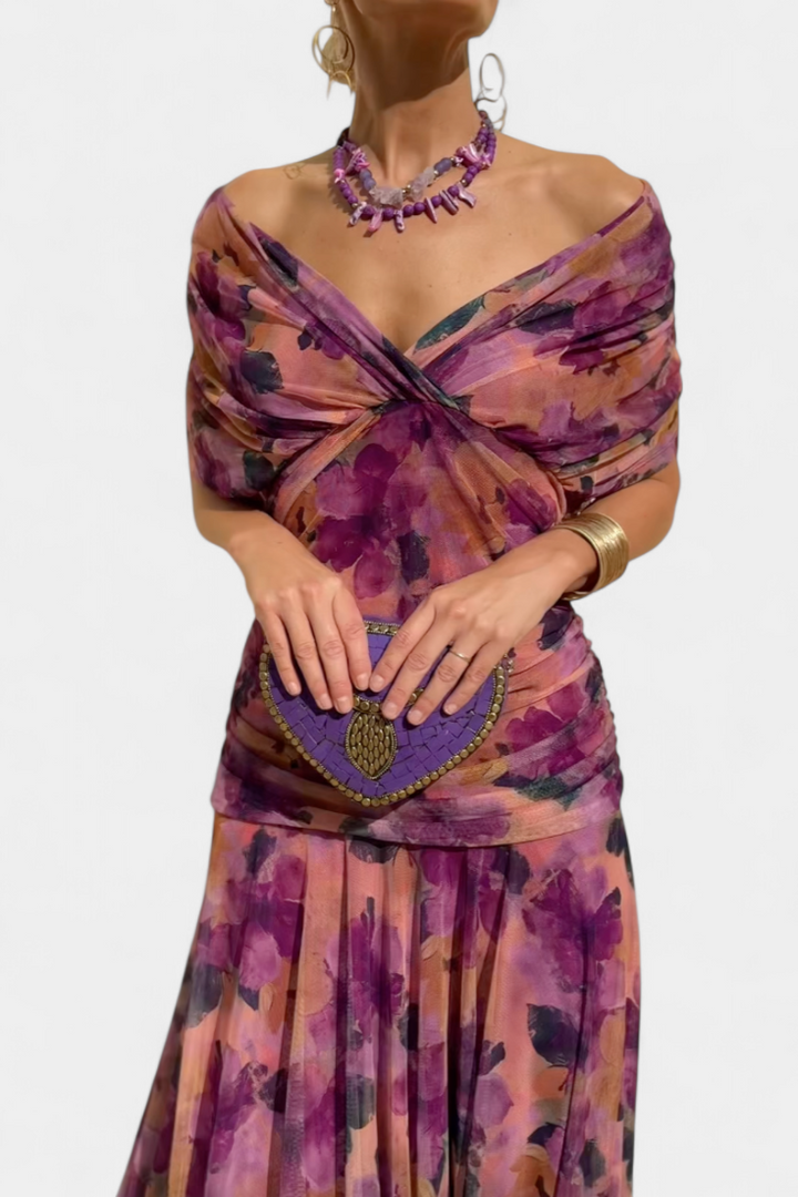 Elena | Maxi Floral Dress