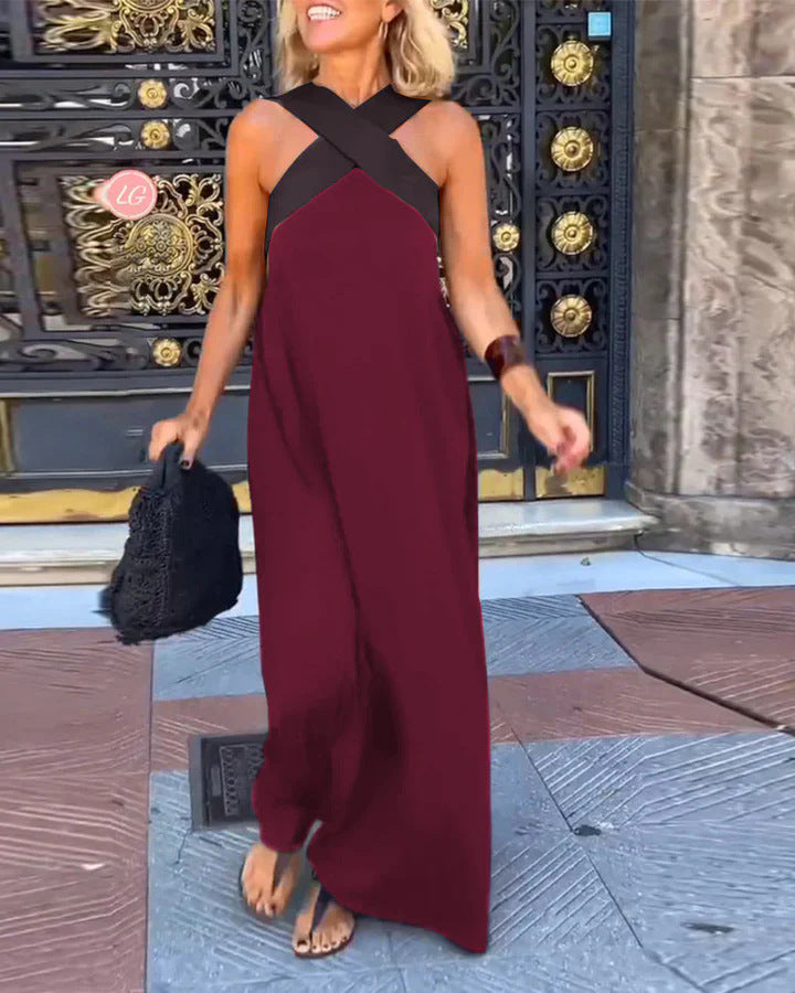 Mira | Crossed Cut Dress