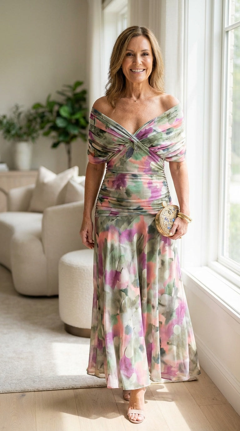 Elena | Maxi Floral Dress