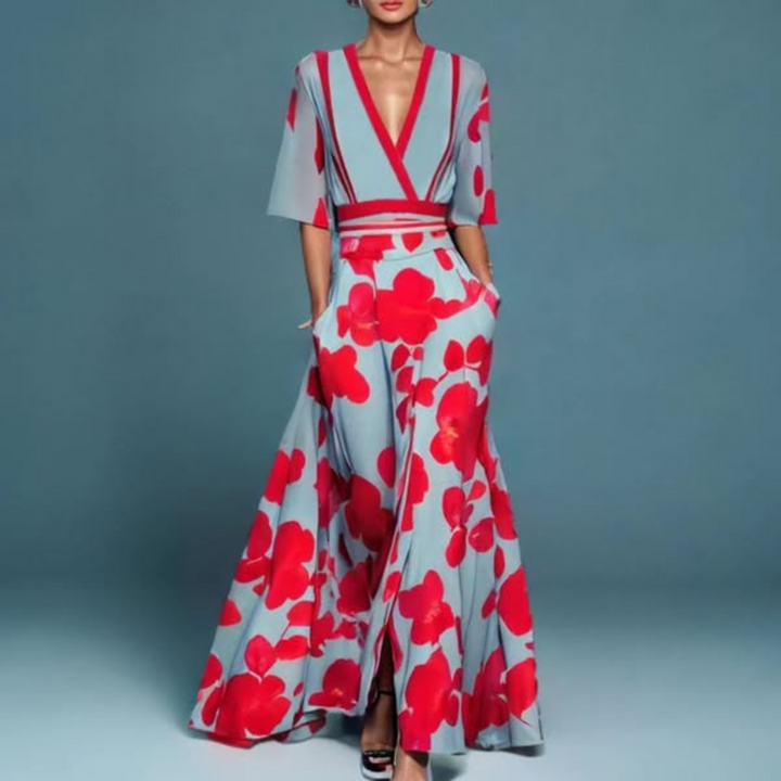 Seraphina | Floral Wrap Dress