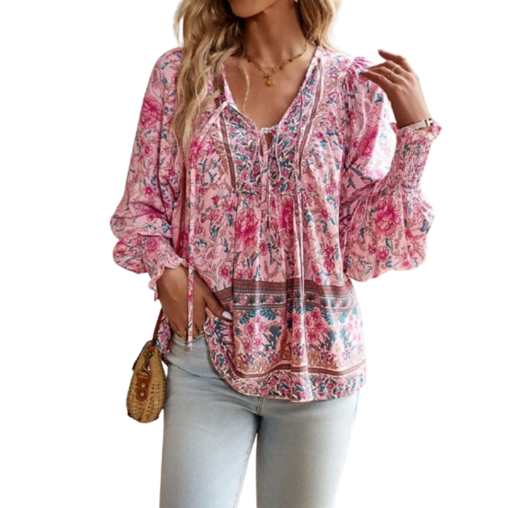 Marisela | Effortless Floral Blouse