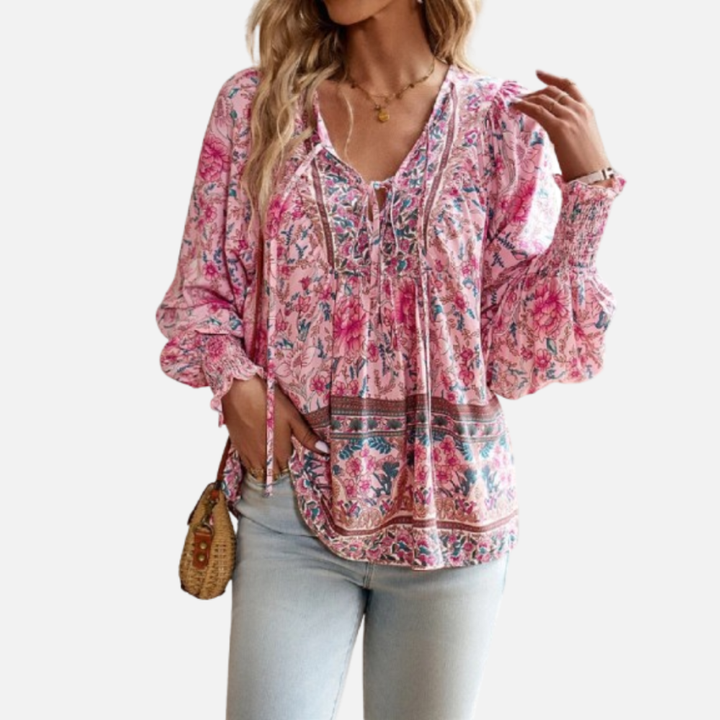 Marisela | Effortless Floral Blouse