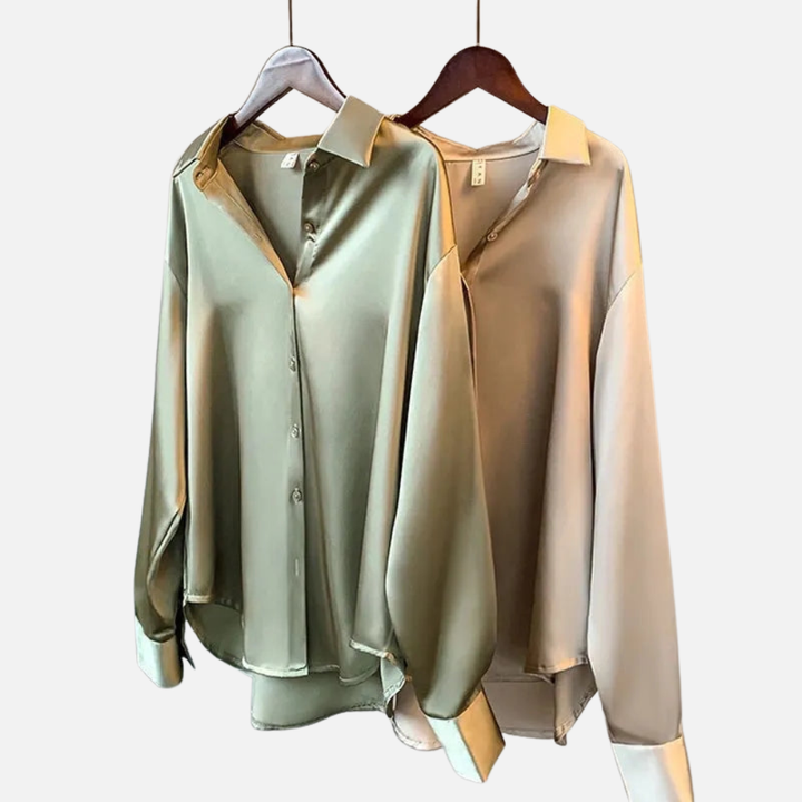 Lindy | Satin Blouse