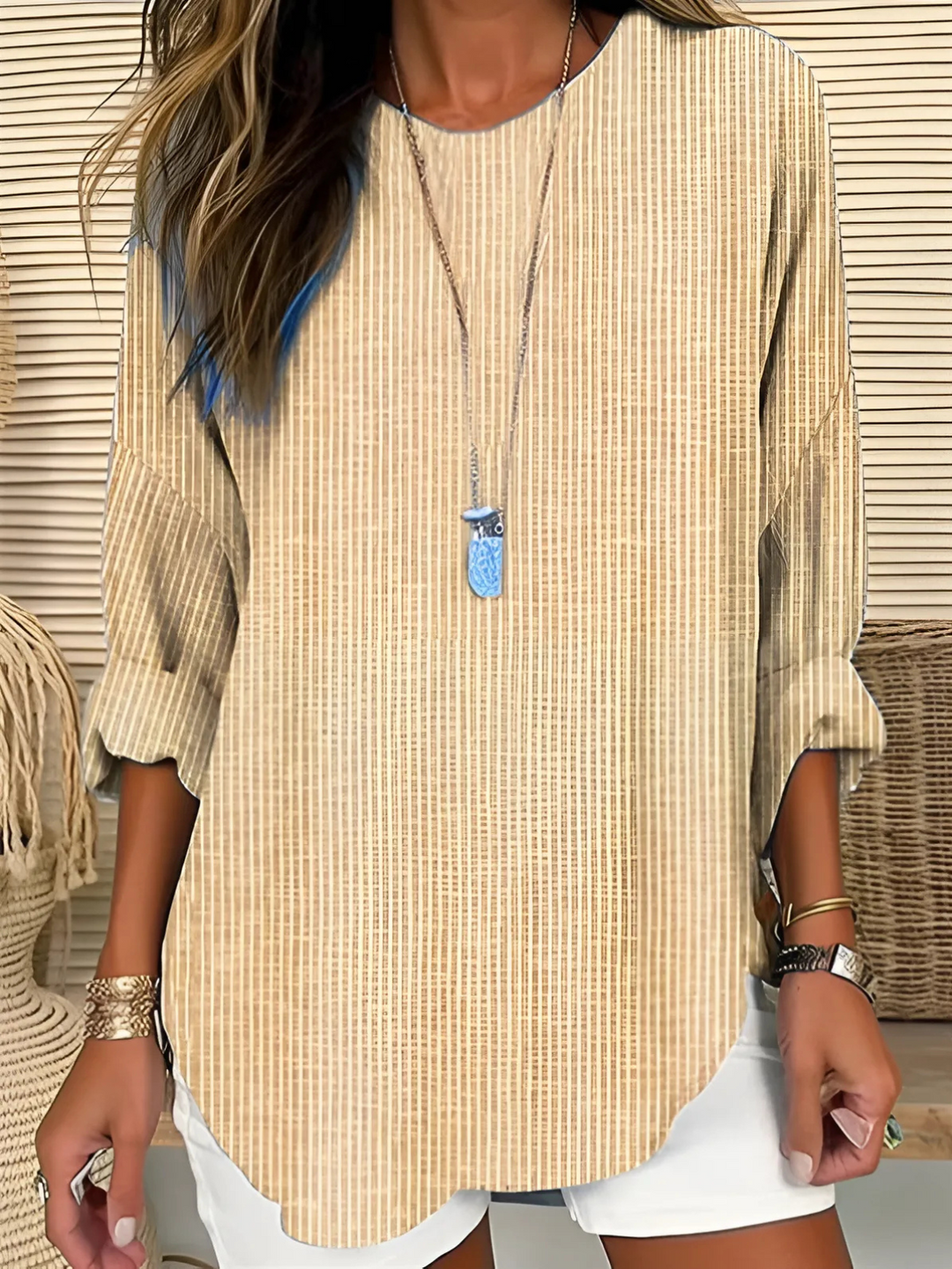 Aisling | Striped Blouse