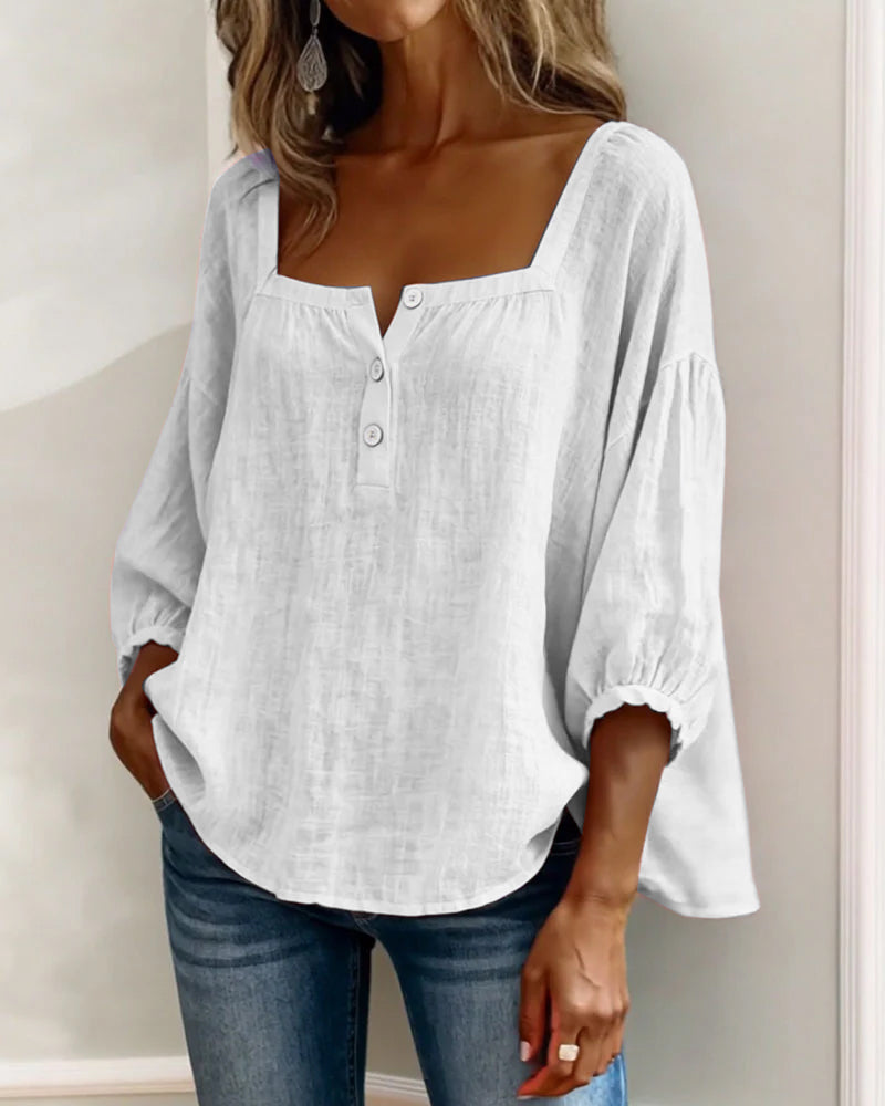 Nina | Puff Sleeve Blouse